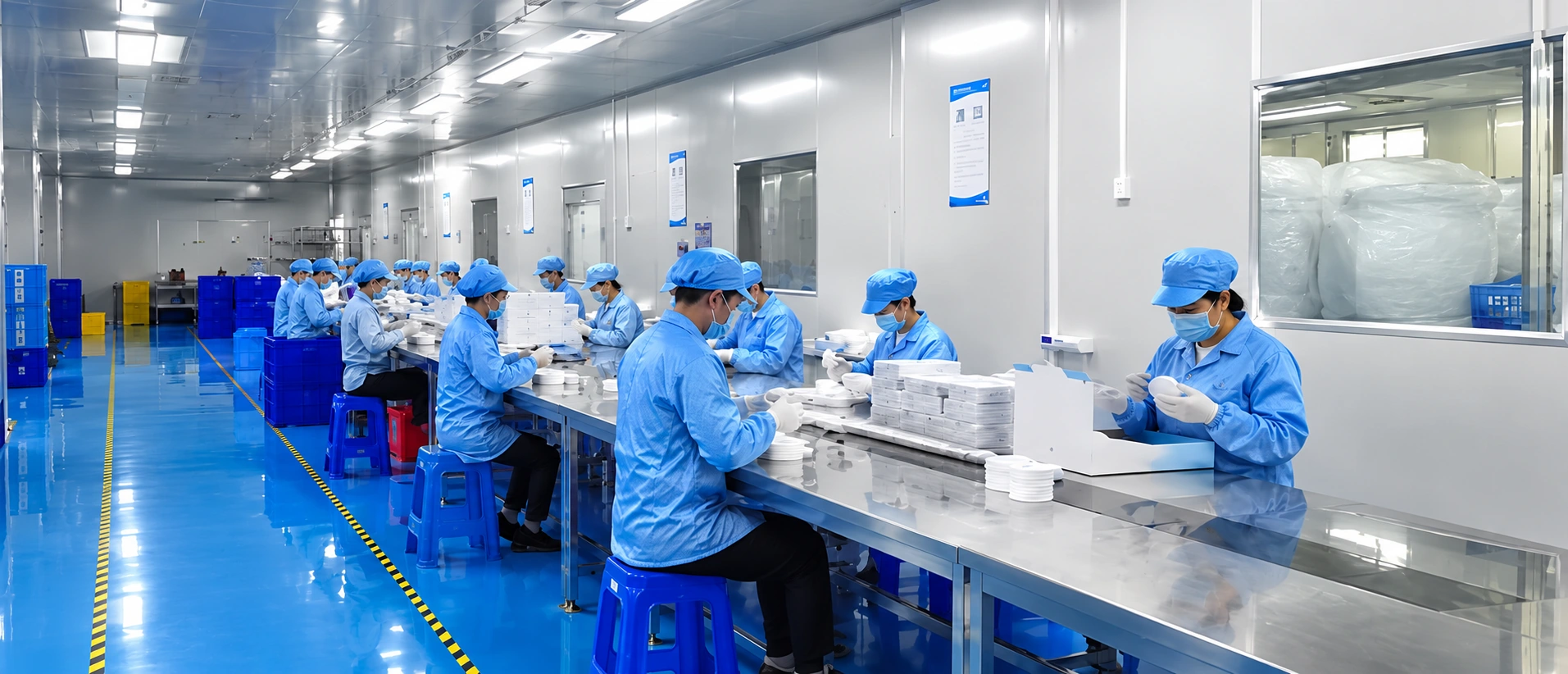 Assembly workstations and product handling